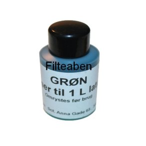 Gr�n latex farve 30 ml.