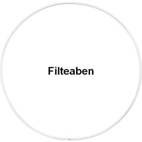 Metalring Hvid 30 cm 2 mm