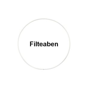 Metalring Hvid 15 cm 2 mm