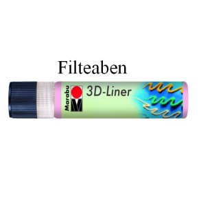 Pastel rosa marabu 3D liner 25 ml.