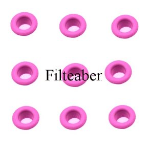 Sn�reringe 20 stk Pink 10 mm