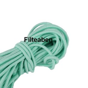 Elastik Snor 5 mtr 2mm Jadegr�n