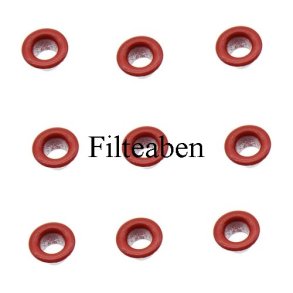 Sn�reringe 20 stk R�d 8 mm