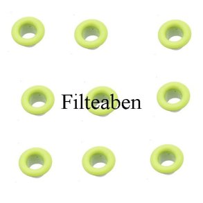 Sn�reringe 20 stk Lys Gul 8 mm