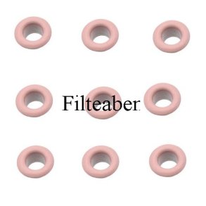 Sn�reringe 20 stk Lys R�d 8 mm