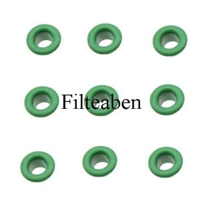 Sn�reringe 20 stk Gr�ne 8 mm