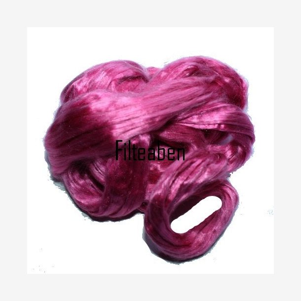 Morbærsilke Mørk Pink 10 gr.