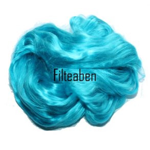 Morbrsilke Lys Turkis 10 gr.