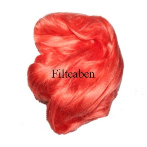 Morbrsilke Lys Orange 10 gr.