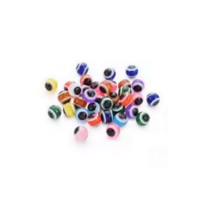 6 mm Dyrejne i glas 16 stk.