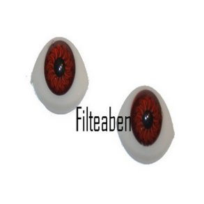 jne 20 mm ovale Brune