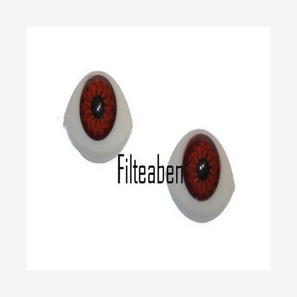 jne 20 mm ovale Brune