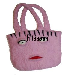Filteopskrift Taske med ansigt