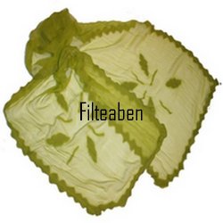 Filteopskrift Chiffon sjal med n�lefilt/uldfilt