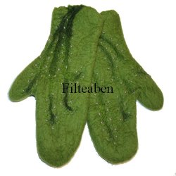 Filteopskrift Filtede vanter