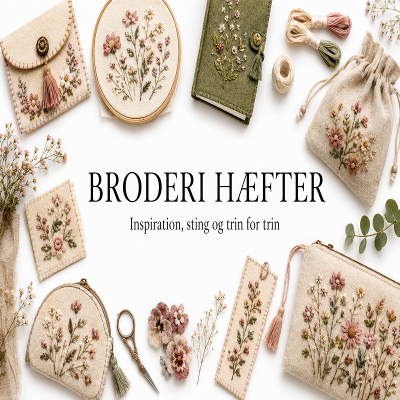 Broderi h&aelig;fter
