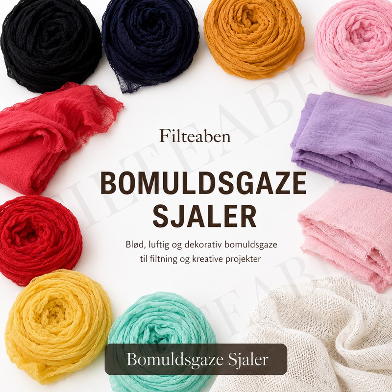 Bomuldsgaze Sjaler