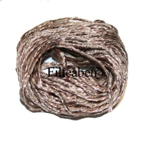Broderigarn 8 Mtr Mellem Brun