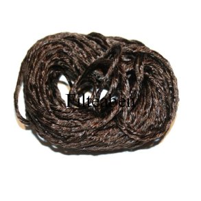Broderigarn 8 Mtr Brun