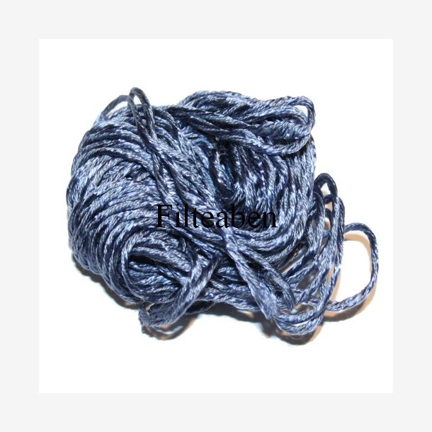 Broderigarn 8 Mtr Mellem Blå