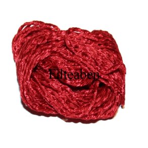 Broderigarn 8 Mtr M�rk R�d