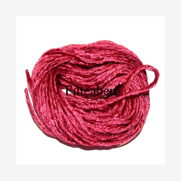 Broderigarn 8 Mtr Rød