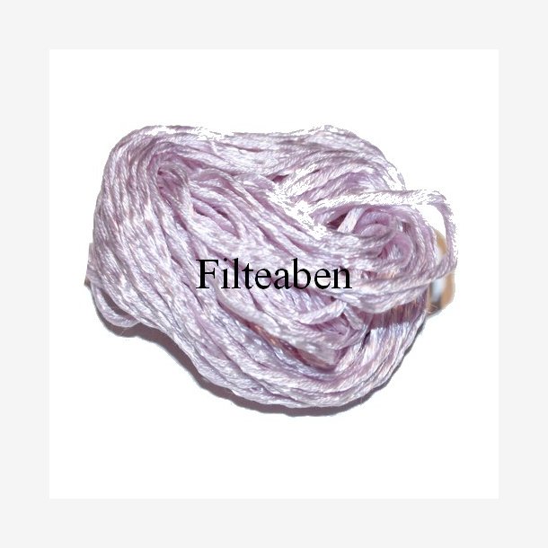 Broderigarn 8 Mtr Svag Rosa