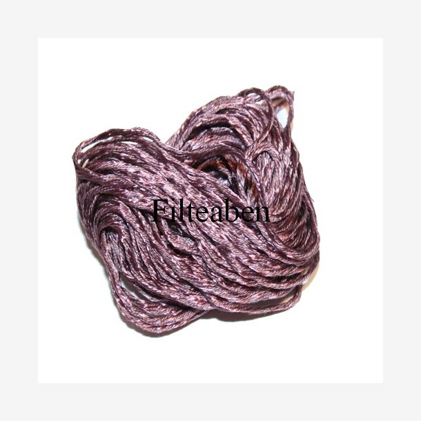 Broderigarn 8 Mtr Lys bordeaux