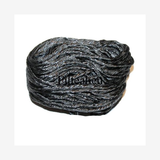 Broderigarn 8 Mtr Mørk Grå