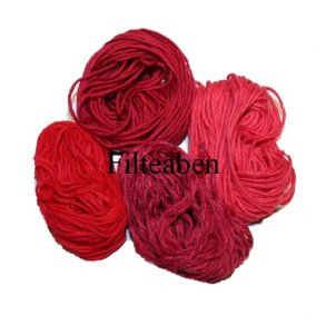 Broderigarn 4 * 10 Mtr R�d