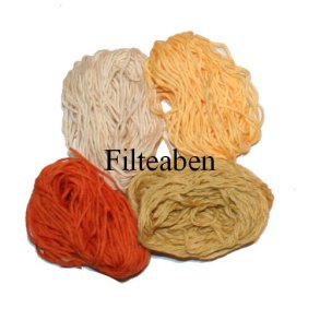 Broderigarn 4 * 10 Mtr Gul