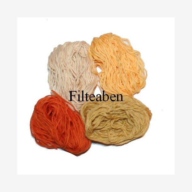 Broderigarn 4 * 10 Mtr Gul