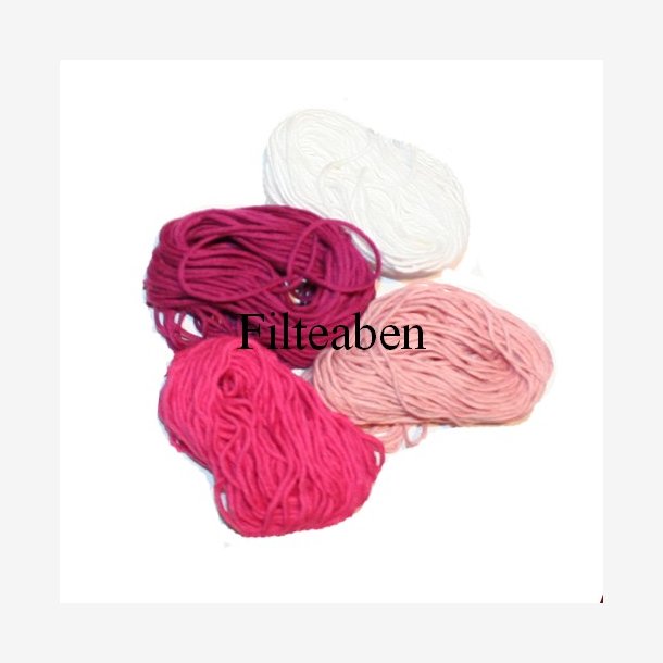 Broderigarn 4 * 10 Mtr Bordeaux