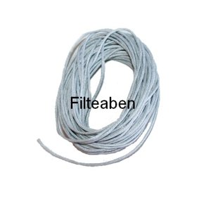 Lys Gr� mokkasinsnor 5 Mtr.