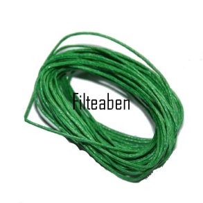 Gr�n mokkasinsnor 5 Mtr.