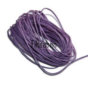 Lys Lilla mokkasinsnor 5 Mtr.