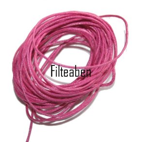 Pink mokkasinsnor 5 Mtr.