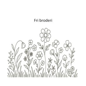 Broderi h�fte Fri Broderi