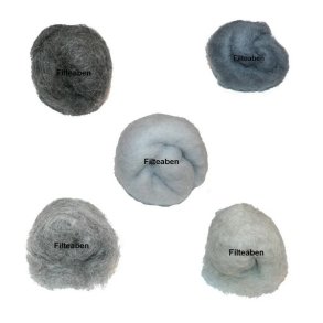 5 * 10 gr. Gr� nuancer Karteflor