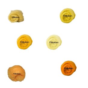 150 gr. Gule Nuancer Karteflor