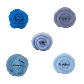 5 * 10 gr. Lys Bl nuancer Karteflor