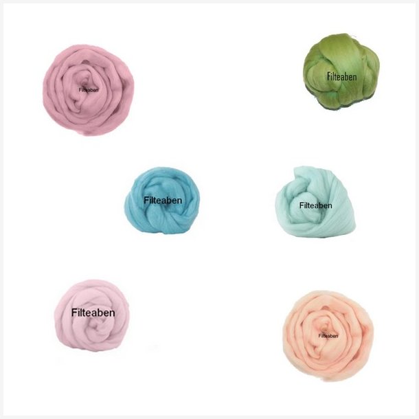 Pastel ca. 150 gr. Merinould