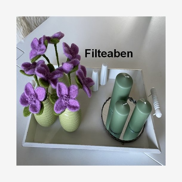 Filteopskrift Blomster