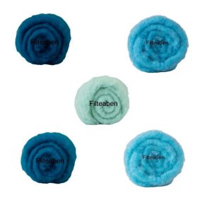 5 * 10 gr. Turkis Nuancer Karteflor