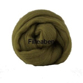 M�rk oliven Merinould 19 my