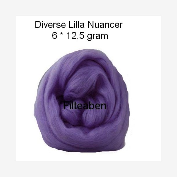 6 * 10 gr. Lilla Nuancer