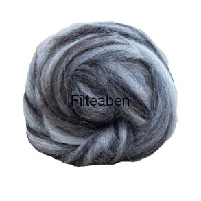 Meleret gr� sort 100 gr