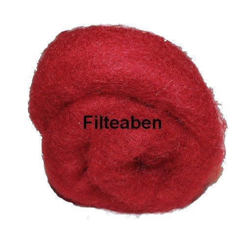 Karteflor Rød / Bordeaux - Filteaben