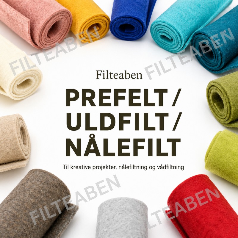 Uldfilt &ndash; N&aring;lefilt &ndash; Prefelt