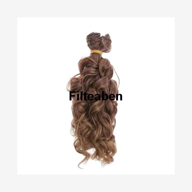 Hår Nylon Meleret